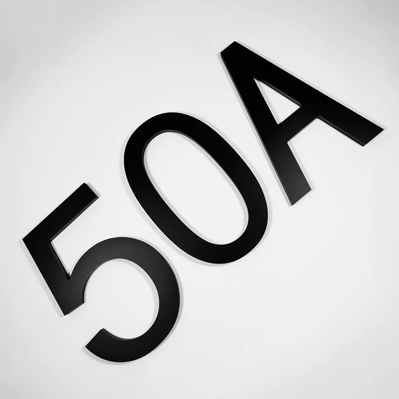 Acrylic Floating House Number